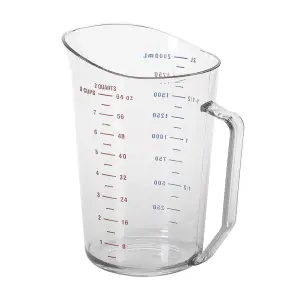 MEASUREMENT JUG 2000ML/64OZ CLEAR
