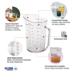 MEASUREMENT JUG 2000ML/64OZ CLEAR