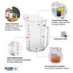 MEASUREMENT JUG 4LTR/4QT CLEAR