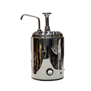 Cheese dispenser warmer with Pump