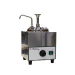 Cheese dispenser warmer with Pump