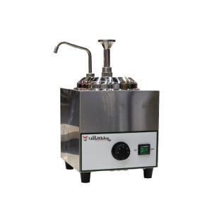 Cheese dispenser warmer with Pump